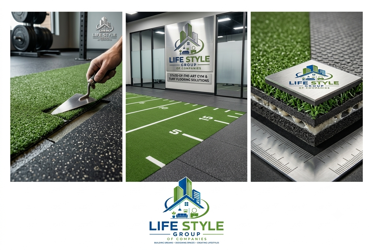 Gym and Turf flooring (2)